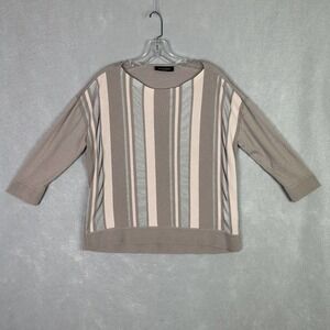 Piazza Sempioni Wool Silk Sweater Women Sz 10 Italian Quality Quiet Luxury